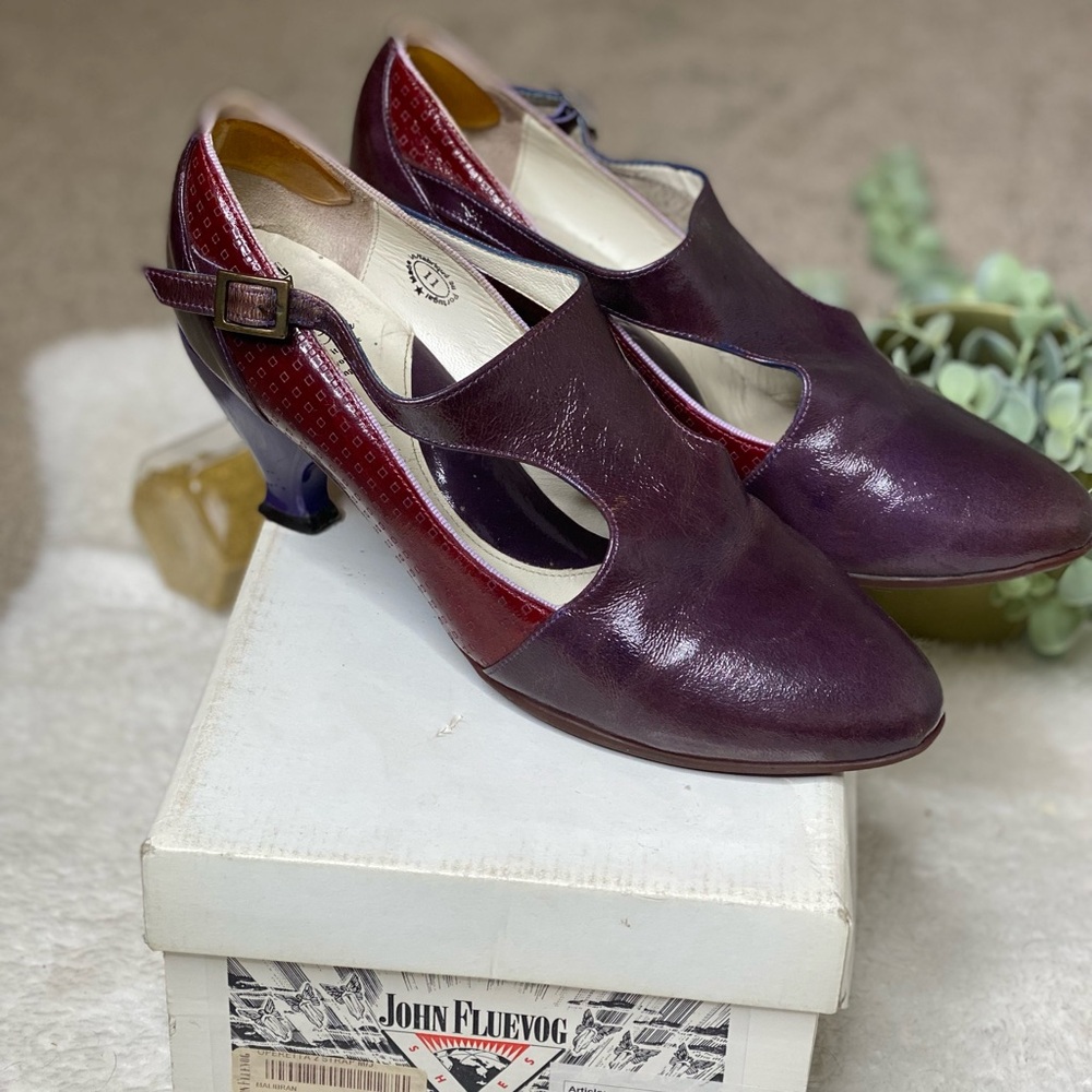 John Fluevog Operetta 2 Strap  Malibran Mary Janes